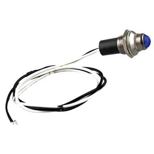 LED Cockpit Indicator Light | Blue 24V - 2