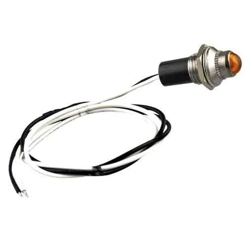 LED Cockpit Indicator Light | Amber 24V - 2