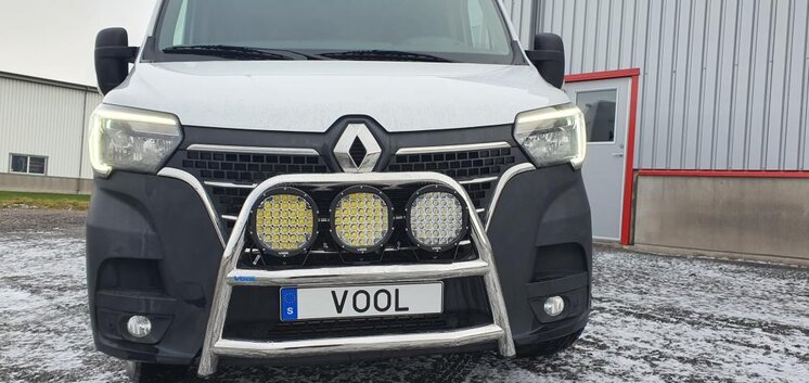 LARGE TRIO Bullbar [Black] - Renault Master 2020-