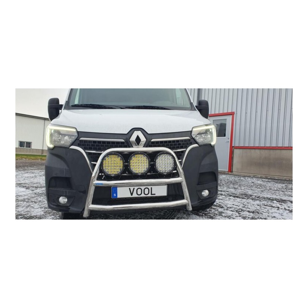 LARGE TRIO Bullbar [Black] - Renault Master 2020-