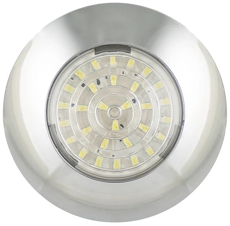 LED-interiörbelysning | krom | 12V | kallvit