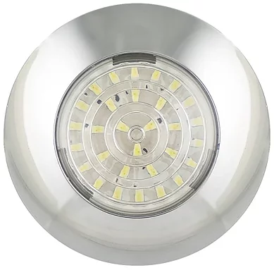 LED innvendig belysning | krom | 12V | Kjølig hvit