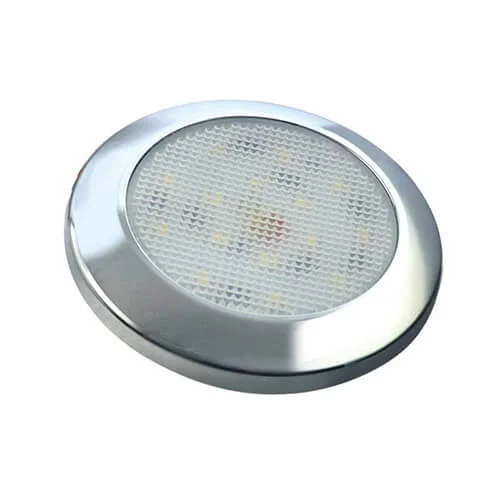 Ultra Flat LED Interior Lighting | chrome | 12V | Cool white - 2