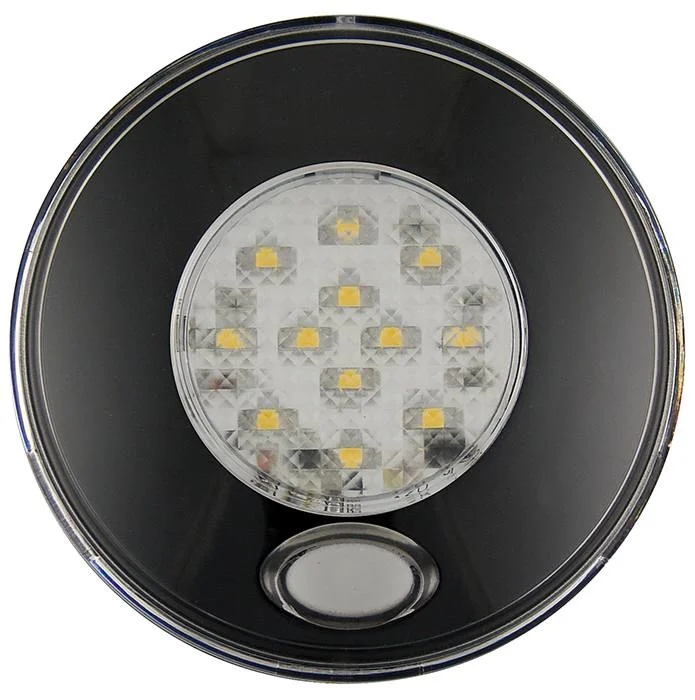 LED interior lighting | with switch | black | 12V | warm white