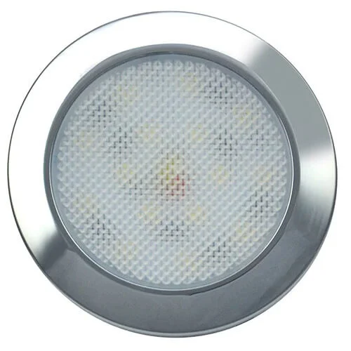 Ultra Flat LED Interior Lighting | chrome | 12V | warm white - 3