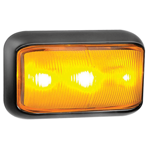LED marker light amber 12-24v 40cm. cable - 2