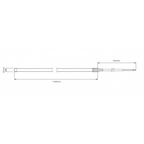 LED interior lighting | Flexible Strip | 114cm | 24 V | Cool white - 5