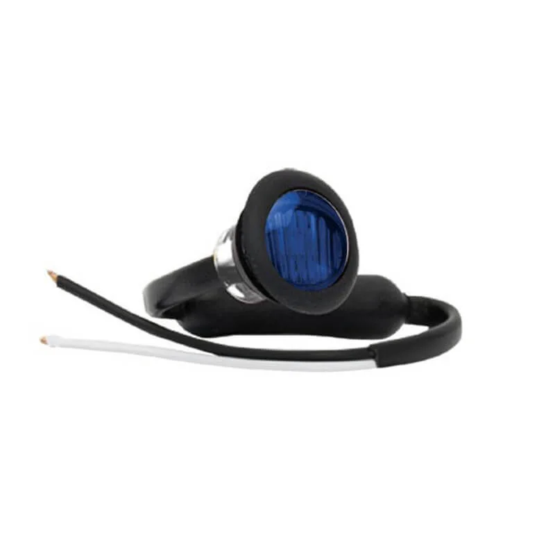 LED Dekorationslys blå 12-24V 20cm. kabel - 2
