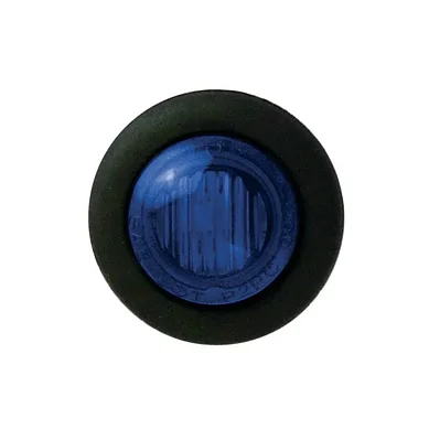 LED Dekorationljus blå 12-24V 20cm. kabel