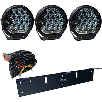 Avelux Summit Pro 180 LED Extraljus 3-pack
