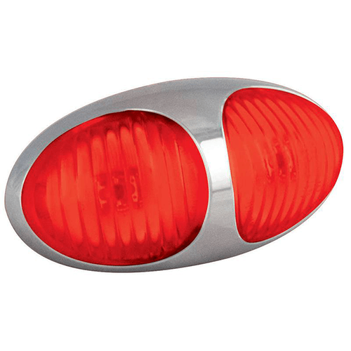 LED marker light red 12-24v 10cm. cable