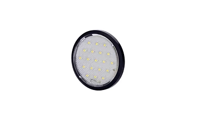 LED innvendig lys 85lm | 5000K | 24V | Svart
