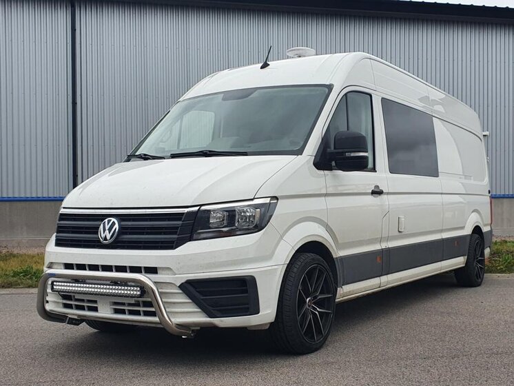 SMALLER Frontbügel [Schwarz] - VW Crafter 2017-