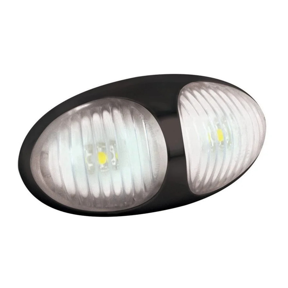 LED marker light white 12-24v 2-PIN connector