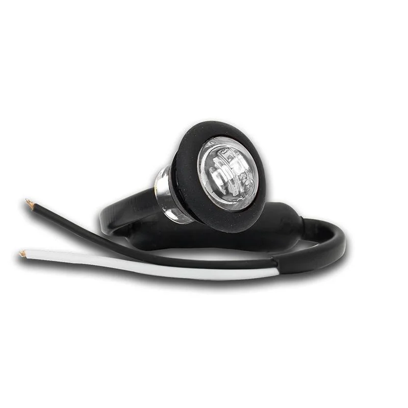 LED marker light white 12-24v 20cm. cable