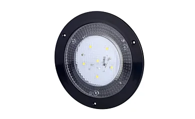 LED innvendig belysning 690lm | 4000K | 12/24V | Innfelt svart