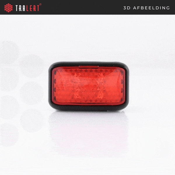 LED marker light red 12-24v 40cm. cable - 2