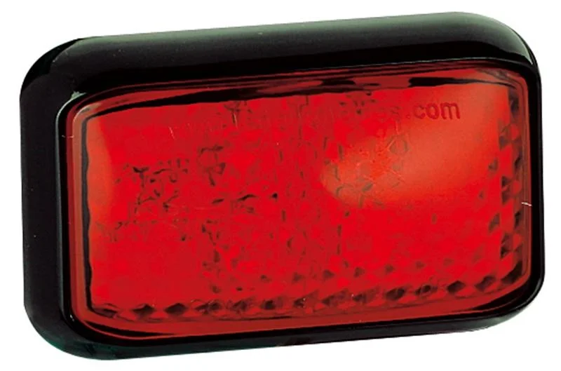 LED marker light red 12-24v 40cm. cable