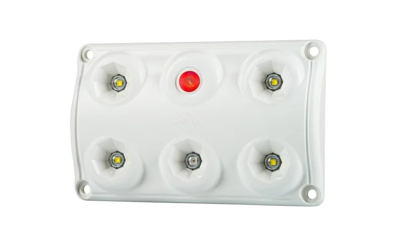 LED-innerbelysning | Touch | Röd/vit | 5000K | 12/24V | IP65 - 3