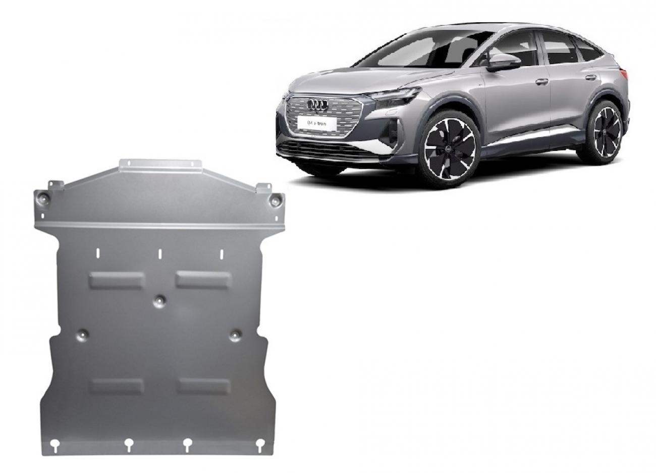 Bunnplate Aluminium Motor+ | Audi Q 4 e-tron (2022-2026) - 2