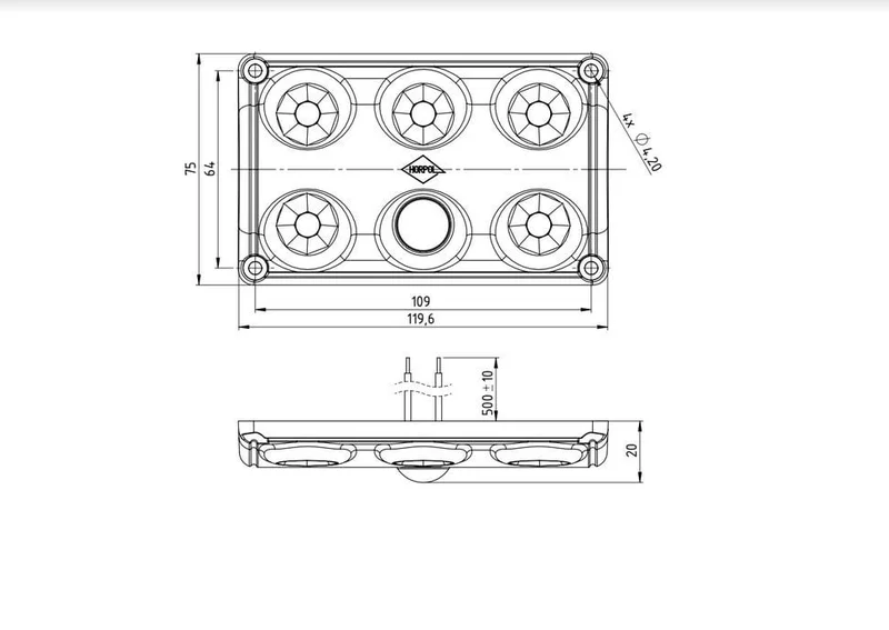 LED Interior Lighting 900lm | 5000K with motion sensor 12/24V - 4