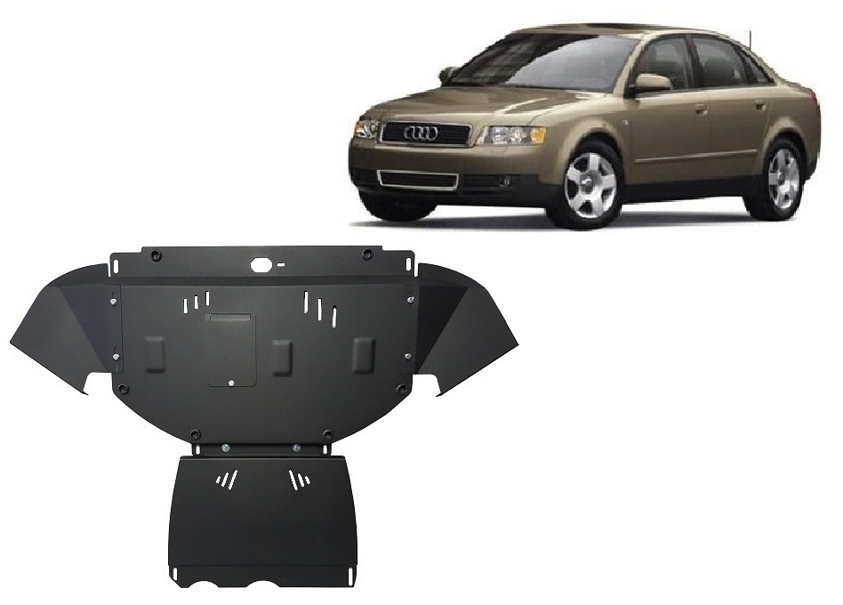 Stalen beschermplaat Motor+ | Audi A4 B6 - Promotion kit (2000-2005) - 2