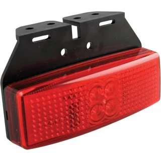 LED marker light red 12-24v 20cm. cable