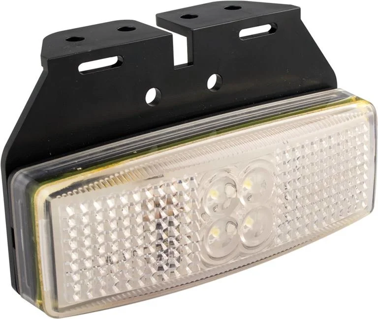 LED marker light white 12-24v 20cm. cable