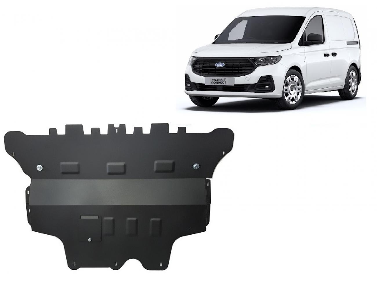 Skid plate Steel Engine+ | Ford Transit Connect (2024-2026) - 3