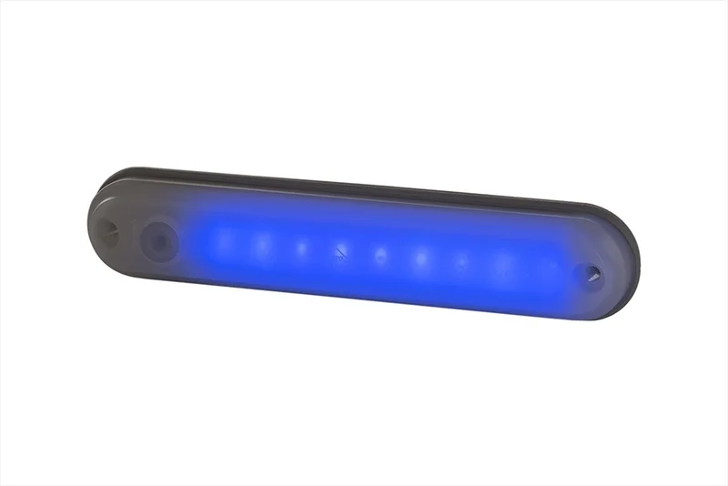 LED interior lighting | touch | blue | 12lm | 12/24V