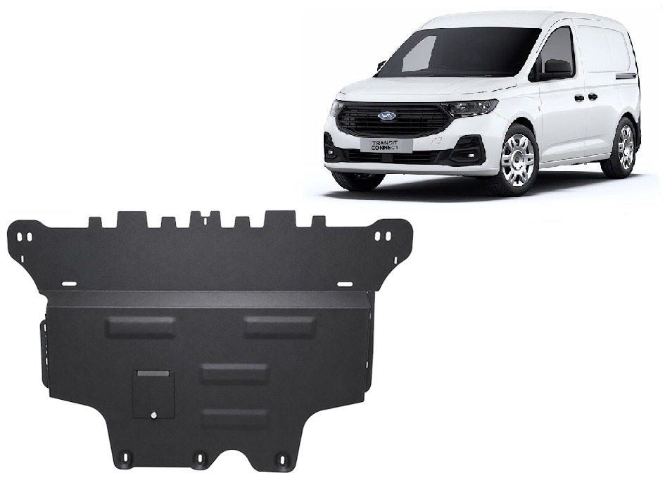 Stahl-Unterfahrschutz Motor+ | Ford Transit Connect (2024-2026) - 2