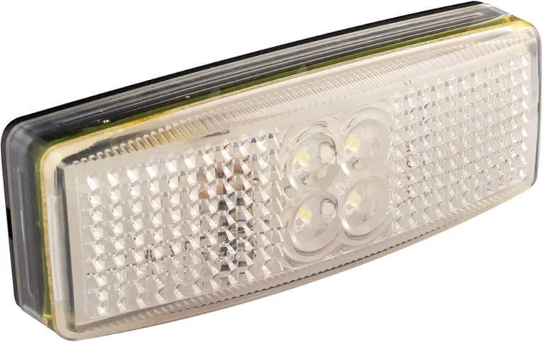 LED marker light white 12-24v 20cm. cable