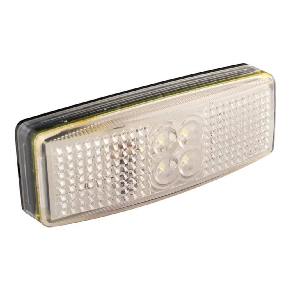 LED luz de posição branco 12-24v 20cm. cabo