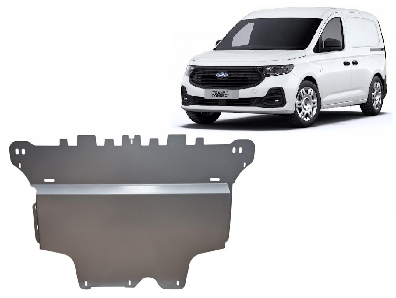 Skid plate Engine Aluminium | Ford Transit Connect 2024 ...