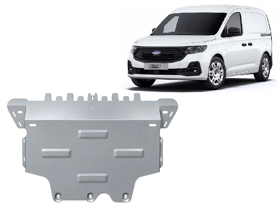 Aluminium-Unterfahrschutz Motor+ | Ford Transit Connect (2024-2026) - 2