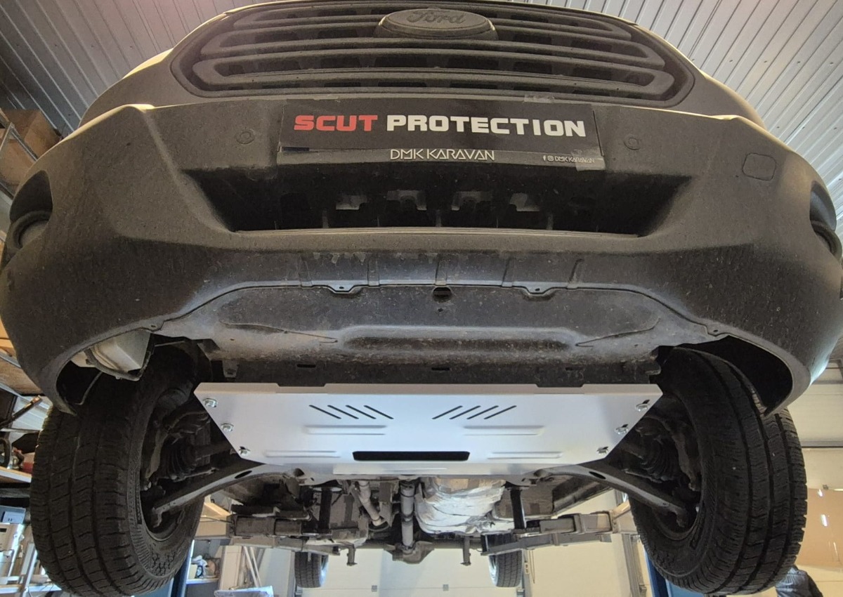 Protector inferior de aluminio Motor+ | Ford Transit 4x4 (2013-2023) - 8