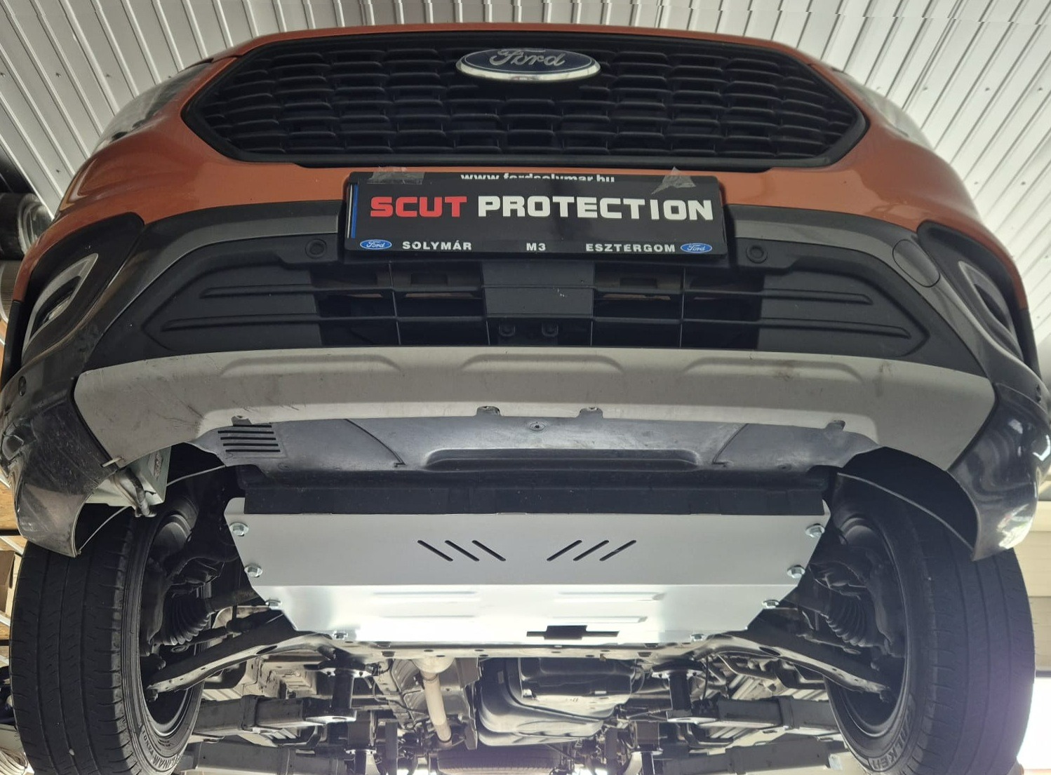 Skid plate Aluminium Engine+ | Ford Transit FWD (2020-2023) - 8