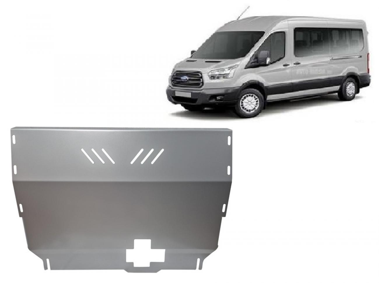 Bunnplate Aluminium Motor+ | Ford Transit FWD (2020-2023) - 3