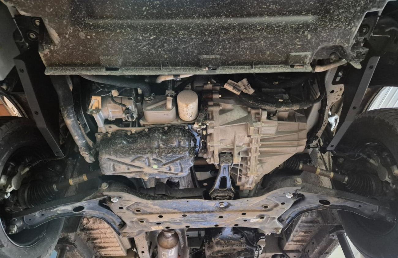 Pohjapanssari Aluminium Moottori+ | Ford Transit Custom - FWD (2020-2023) - 7