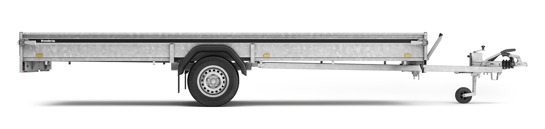 Brenderup Snöskotersläp Serie S Outline 450L 1240 kg