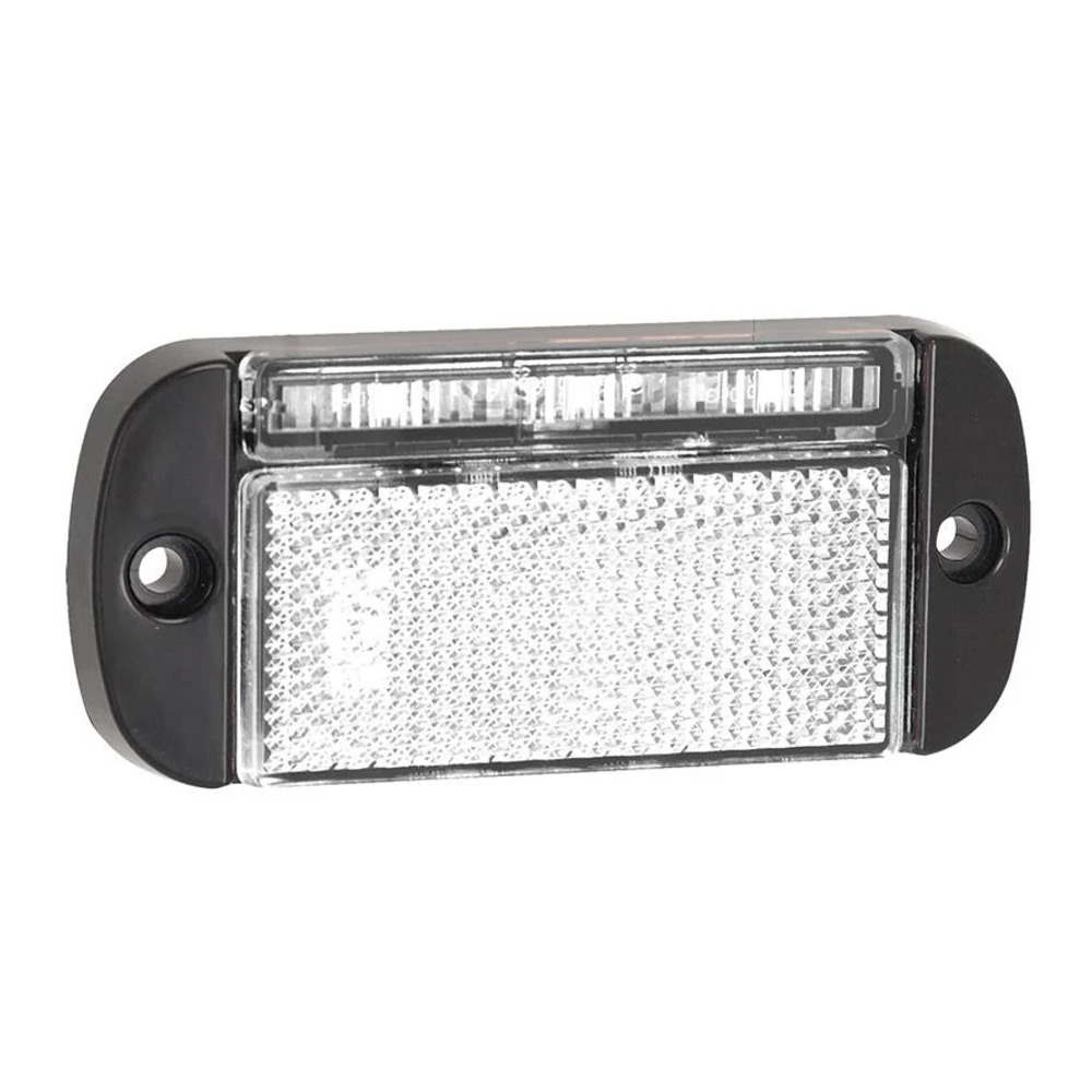 LED Markierungsleuchte weiß 12-24v 40cm. Kabel