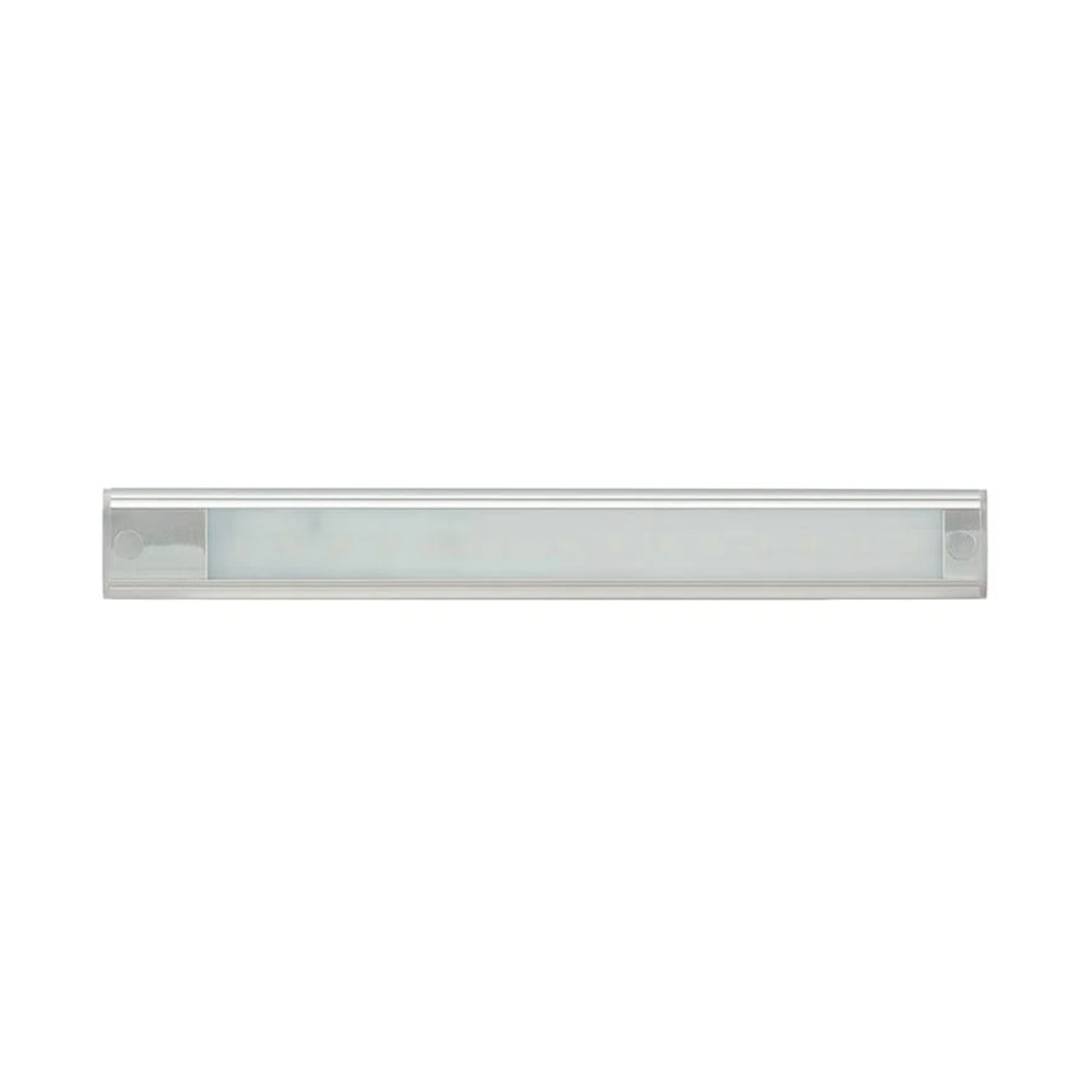 LED-interiörbelysning | exkl. touch | silver | 31cm | 12V | kallvit