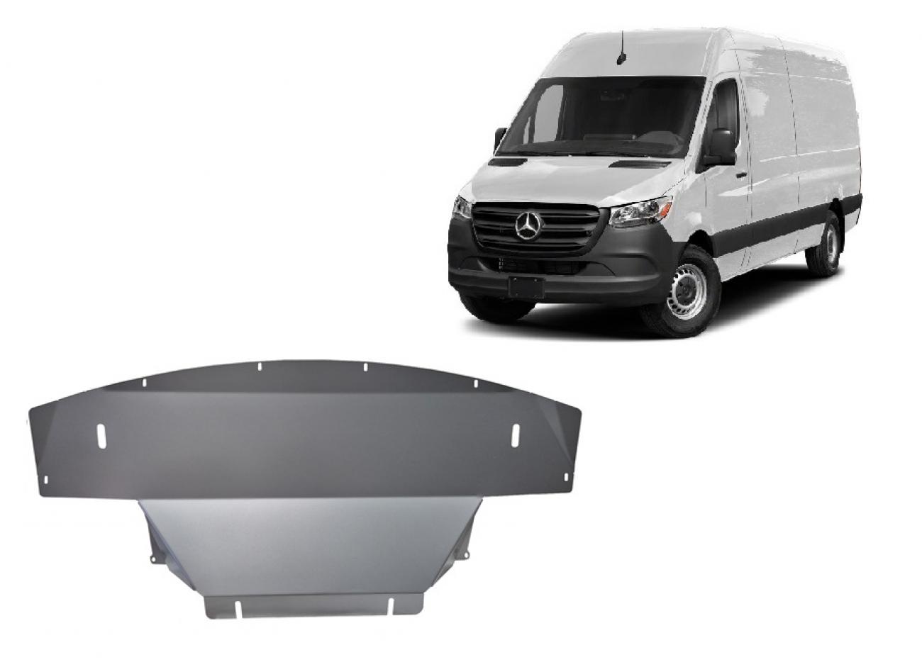 Skid plate Aluminium Engine+ | Mercedes Sprinter (2006-2018) - 3
