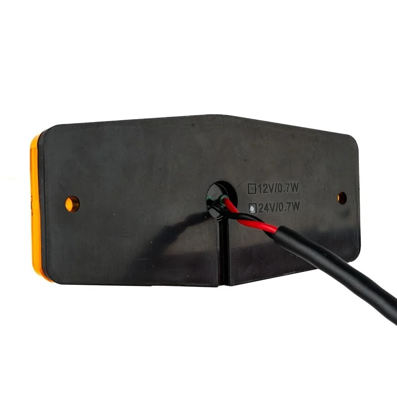 LED Double Burner amber 24v - 4