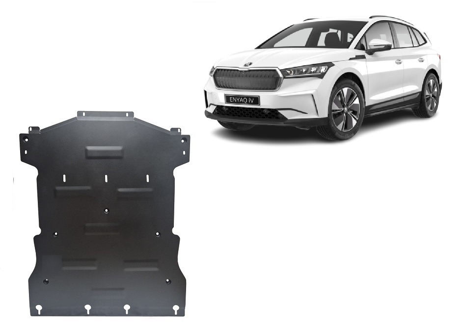 Protector inferior de acero Motor+ | Skoda Enyaq (2022-2026) - 2