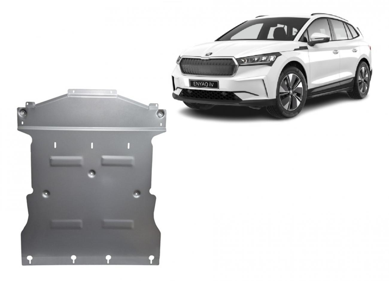 Bunnplate Stål Motor+ | Skoda Enyaq (2022-2026) - 3