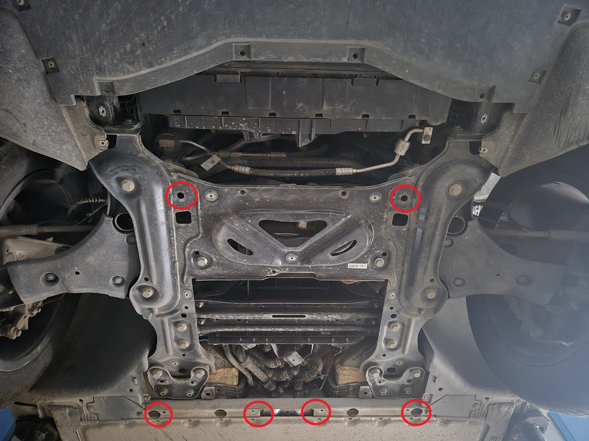 Protector inferior de acero Motor+ | Skoda Enyaq (2022-2026) - 4