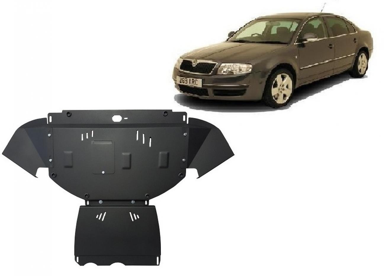 Skid plate Steel Engine+ | Skoda Superb - Promotion kit (2000-2008) - 3
