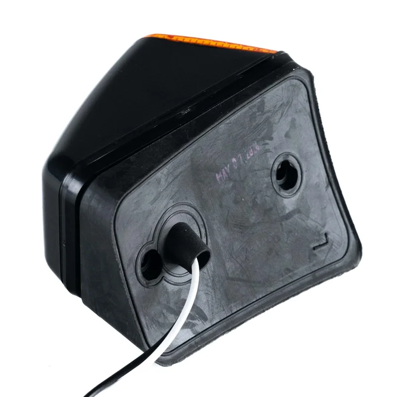 LED Volvo top lamp amber left/slanted base 24v - 7