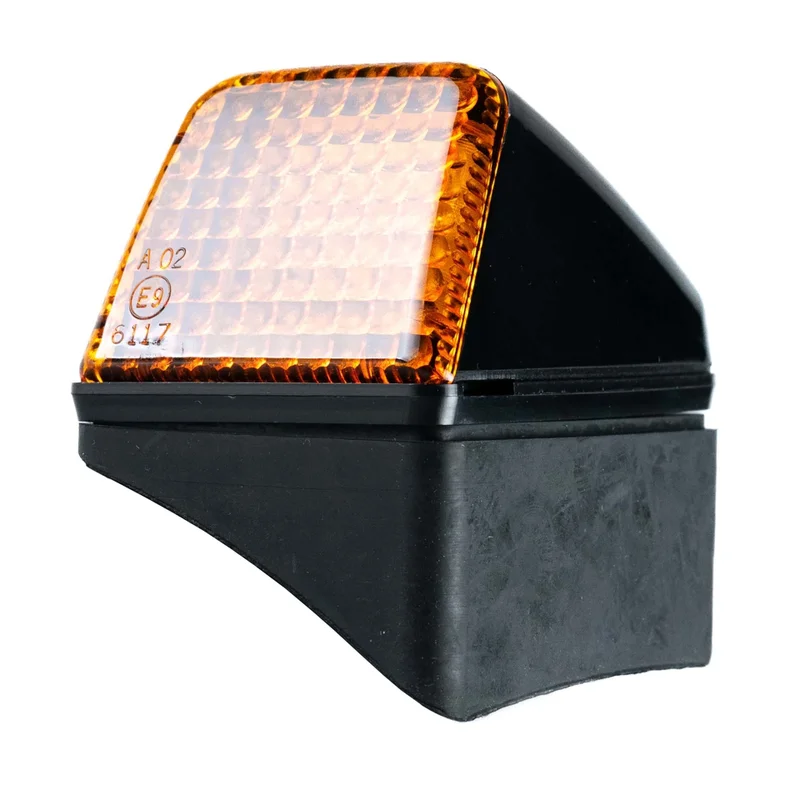 LED Volvo top lamp amber left/slanted base 24v - 2